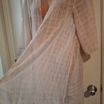 Torrid  Sz 0 Elegant Cream Women's Kimono Photo 6