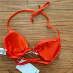 Vitamin A  orange triangle bikini top Photo 1