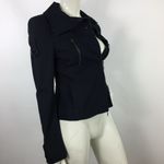 Guess by Marciano  Asymmetrical Jacket Navy Size 6 Photo 6