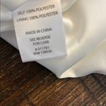 Birdy Grey  Tina Dress Size Medium M NWT One Shoulder White Mini Bridal Coquette Photo 4