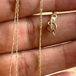 10k Gold Diamond Heart Necklace with 20" chain Photo 3