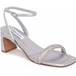 Steve Madden Women's Amalya Glitter Studded Strappy Block Heel Sandal size 8.5 Photo 0