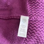 Athleta  cashmere blend purple cardigan sweater snap front Photo 9