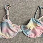 Hollister Pastel Tie dye bikini top small Photo 0