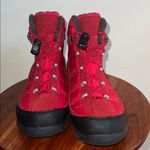 Lands' End Red and Black Ankle Boots for winter weather women’s 8 Photo 5