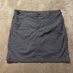 Eddie Bauer  Skort Womens Sz 10 Hiking Outdoor Shorts Gray Nylon Stretch Active Photo 0