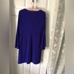 Ralph Lauren Lauren by  Flounce bell Sleeve V-Neck Dress about knee length, sz 6 Photo 5