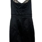 Bebe Black Corset Lace Bodycon Dress Photo 0