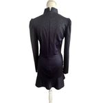 Something Navy  Ruffle Navy Blue Mini Dress Size Small Photo 3