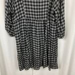 Torrid  Black Plaid Button Front Skater Mini Dress Sz.2 Photo 12