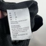 American Eagle  Outfitters Knit Black Maxi Skirt Women‎ Small Lined Raw Edge Photo 7