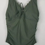 Merona  Green‎ One Piece Swimsuit Size Small Photo 0