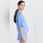 Beyond Yoga NWT Beach Day Oversized Tee - Washed Flower Blue - XS Photo 2