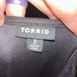 Torrid scoop neck black lace 2x full figure babydoll top Photo 4