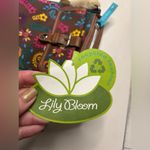 Lily bloom Lilly Bloom Whimsical Woods Flapper Crossbody Purse Brown New Owl Deer Forrest Photo 2