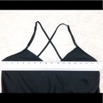 Nicki Minaj  Black Spaghetti Strap Flowy Crop Top Size XS Photo 3
