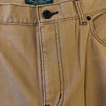Ralph Lauren Lauren Pants Jeans Classic Bootcut Abbey Camel Brown NWT Size 16 Photo 3
