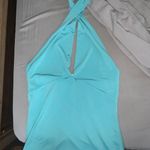 Venus blue halter top Photo 1