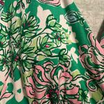 Lilly Pulitzer Moana Green floral high low Maxi Dress Photo 6
