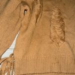 Peach Love California Peach Love Distressed Women’s Sweater Photo 3