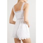 Charo Ruiz Ibiza Zuma Crocheted Broderie Anglaise Romper White Photo 3