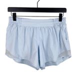 Lululemon Hotty Hot Short Light Blue Linen Women's Size 8 Tall 3.5" Inseam Photo 2