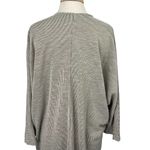 Anthropologie Donni Sandwash Cardigan Open Front Duster Ribbed Neutral Gray NEW One Size Photo 5