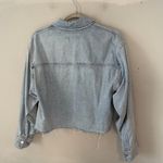 AGOLDE  NYX Denim Shirt Jacket XS Realm Light Wash Jeans Photo 3