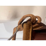 United Colors Of Benetton Vintage  Tan Leather Belt XS Photo 6