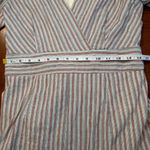 Robert Rodriguez  Basia Mini Dress Stripe Ruffle Cotton‎ Size 6 Photo 11