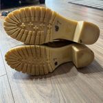 Source Unknown Tan Suede Lace-Up Ankle Boots Photo 6