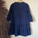 COS  navy tiered dress Photo 9