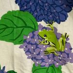 Printfresh  Green and Purple Floral Button Down Shirt Photo 3