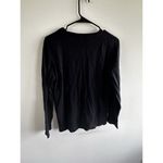 Giorgio Armani Women’s  38‎ V Neck Blue Button-up Wool Sweater Photo 5