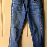 Vocal  Denim Jeans with Metallic Accents Photo 3