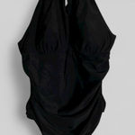 Cupshe Black One Piece Swimsuit with Padded Bra Size Large Photo 0