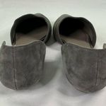 Eileen Fisher  Grey Size 9 Flute Suede D’Orsay Flat Pointed Toe Leather Neutral Photo 6