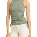 AQUA NWOT! Ribbed Side Tie Tank Top Photo 0