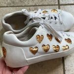 Ash Nikita Sequin Heart Leather Sneakers Photo 3