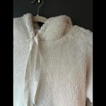 Cozy Winter White Sherpa Hoodie size Small Photo 2