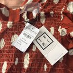 THML  Rust and White Midi Dress Photo 1