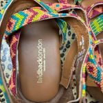 Anthropologie 🌿 Laid-Back London x  Hand-Beaded Gladiator Sandals – Emerald Mix 🌿 Photo 5