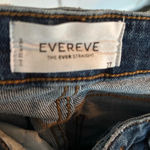 Evereve  High Rise EVER Straight Denim Jean Size 27 Photo 4