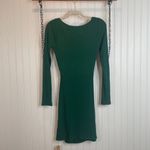 Reformation NWT  Women’s Green Body con Long Sleeve Dress Medium Photo 6