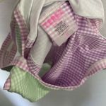 Terez  Gingham Crop Top Green Purple XL Photo 2