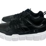 Champion  Ventor Chic Womens Casual Shoes Sneakers Black Leather White Size 8 Photo 4