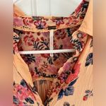 Free People  Hold On To Me Floral Top Coral Size XS Photo 11