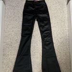 Edikted  Leather Flare Pants Black Photo 0
