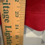 Old Navy Ruffle Sleeve Sweatshirt Women's Large Red Preppy Classic Feminine NWT Photo 8