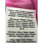 VERO MODA V-Neck Blouse Ruffle Details Lightweight Striped Pattern Pink S NWOT Photo 7